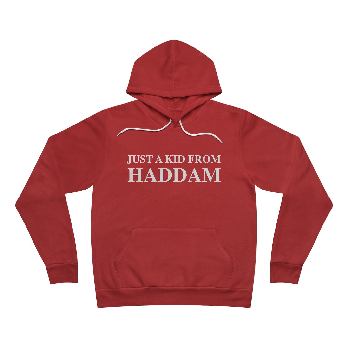 Just a kid from Haddam Unisex Sponge Fleece Pullover Hoodie