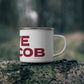 Love Cos Cob Enamel Camping Mug