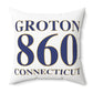 Groton 860 Connecticut Spun Polyester Square Pillow