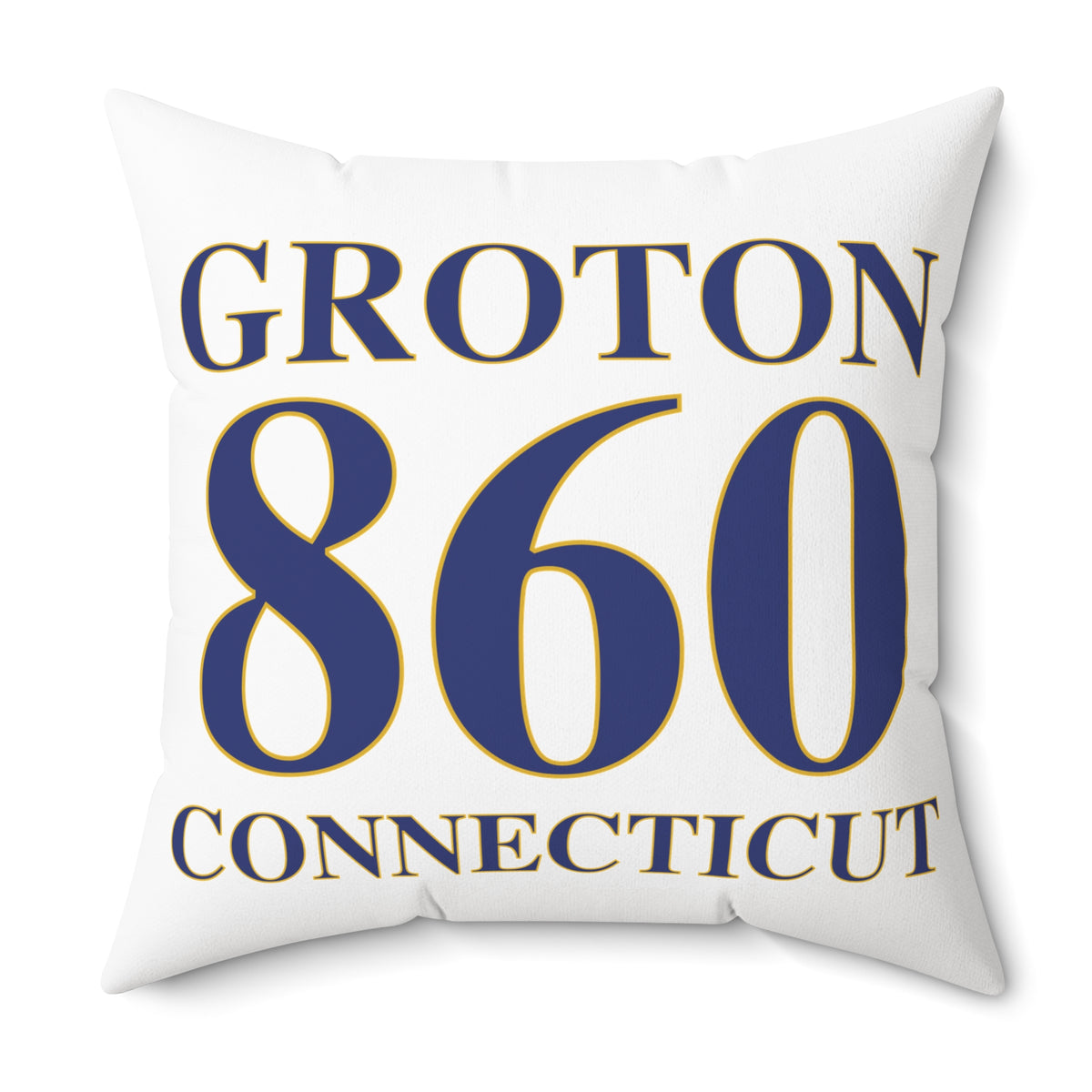 Groton 860 Connecticut Spun Polyester Square Pillow