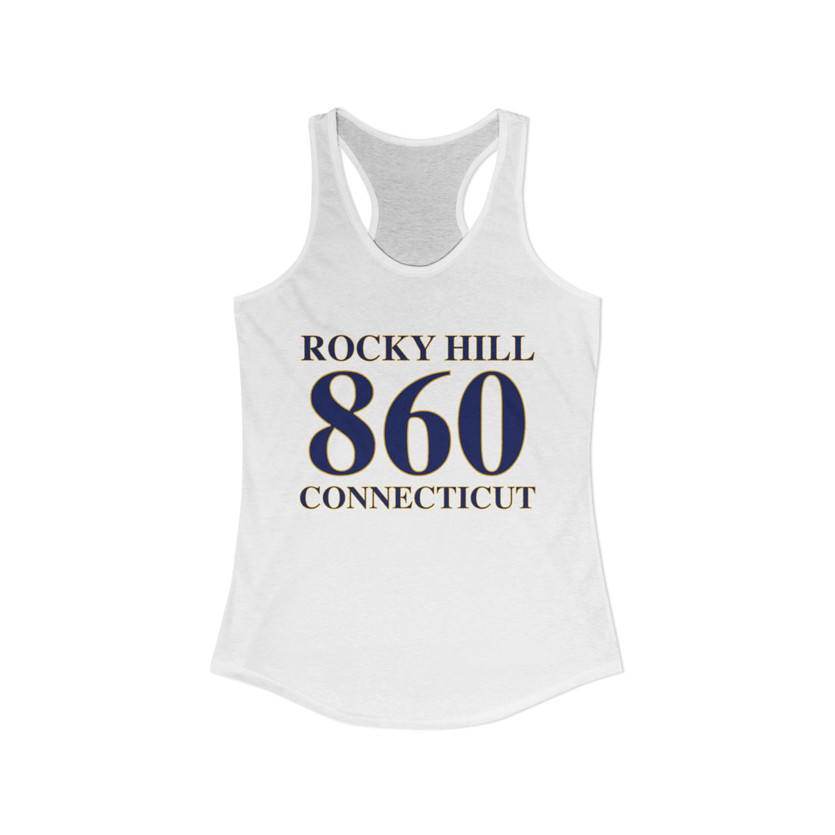 Rocky Hill 860 Connecticut Women's Ideal Racerback Tank Top