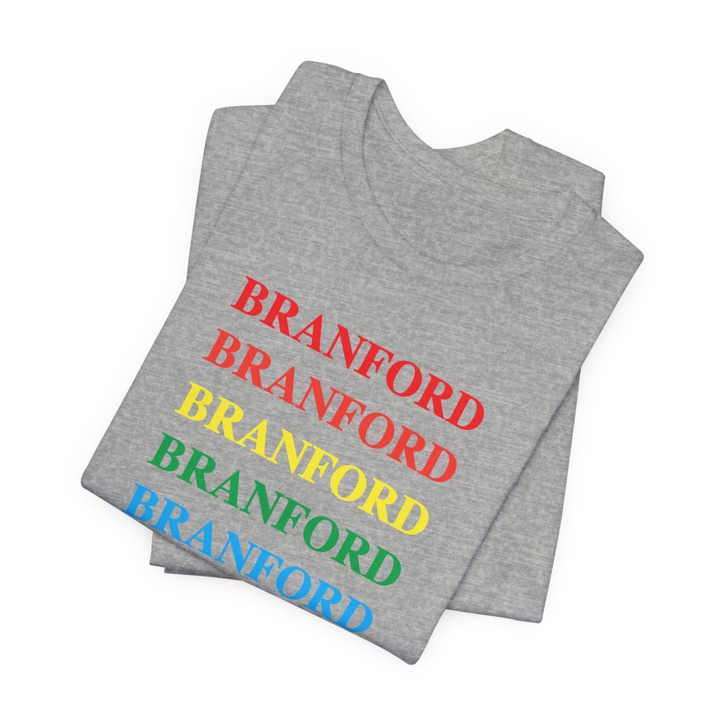 Branford Pride Unisex Jersey Short Sleeve Tee