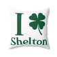 I Clover Shelton Spun Polyester Square Pillow