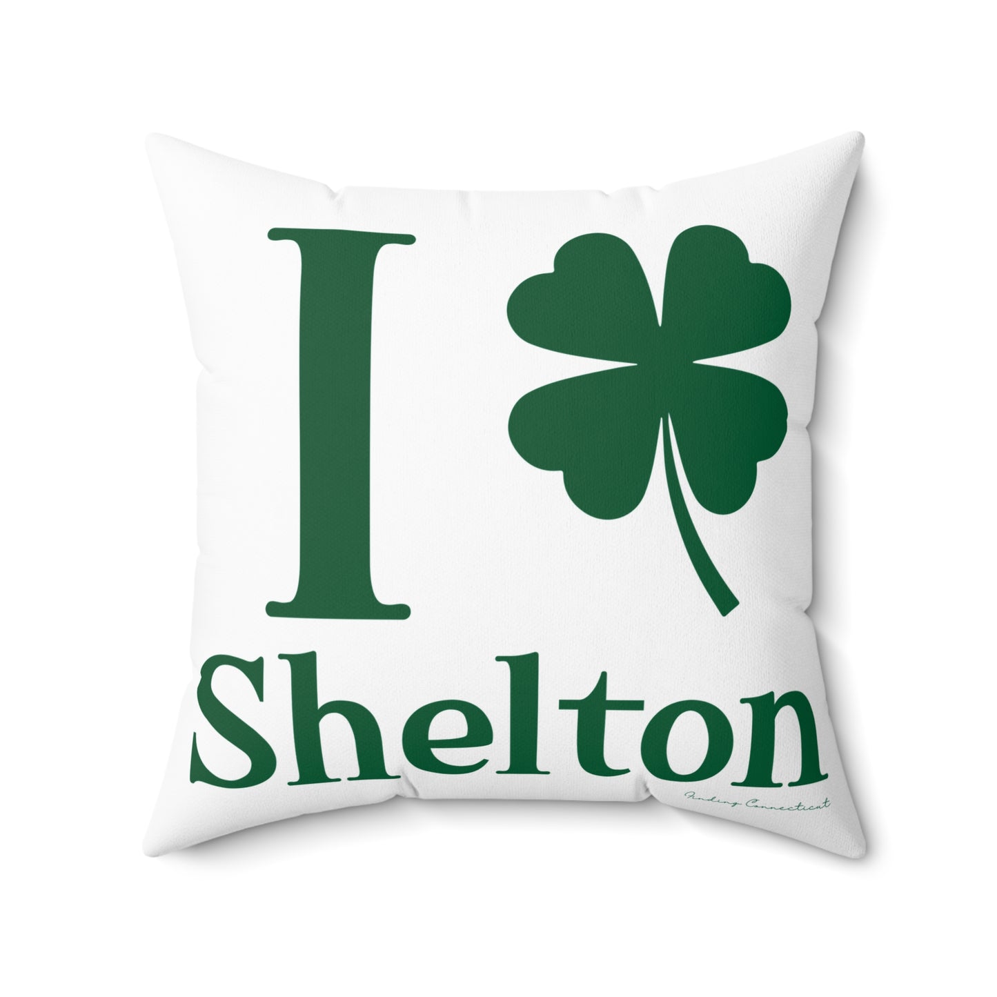 I Clover Shelton Spun Polyester Square Pillow