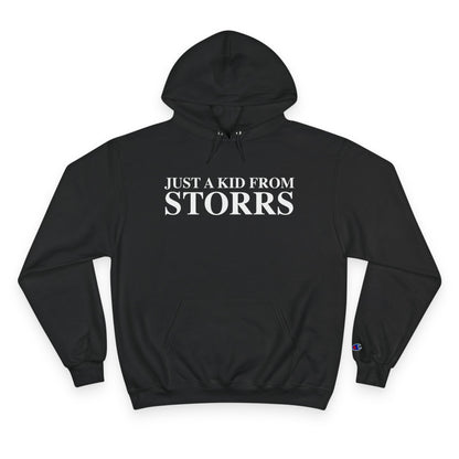 Just a kid from Storrs Champion Hoodie