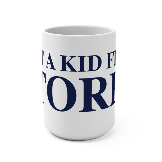 Just a kid from Storrs Mug 15oz