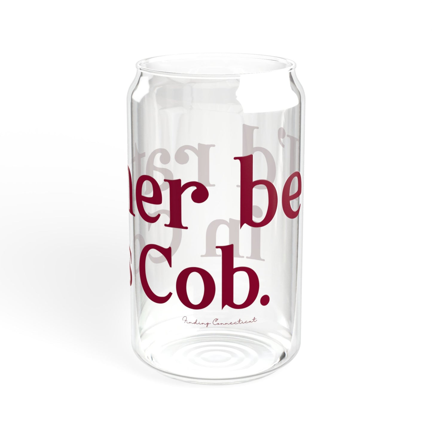 I’d rather be in Cos Cob Sipper Glass, 16oz