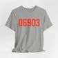 06903 Stamford Connecticut Zip Code Unisex Jersey Short Sleeve T-Shirt