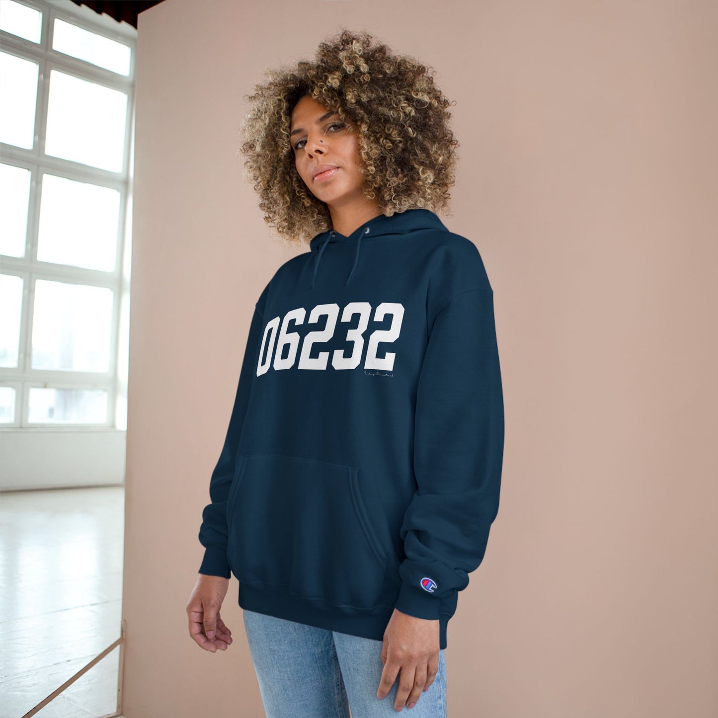 06232 Andover CT Zip Code Champion Hoodie