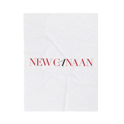 41 Tilt New Canaan Velveteen Plush Blanket