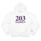 203 Darien Red White & Blue Champion Hoodie