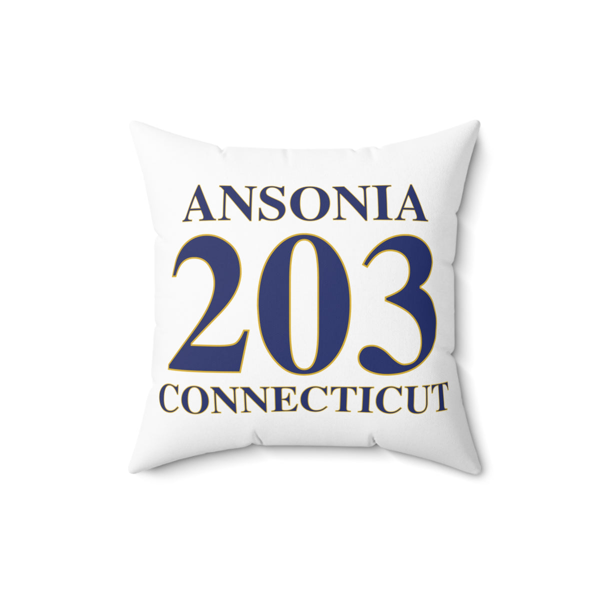Ansonia 203 Connecticut Polyester Square Pillow