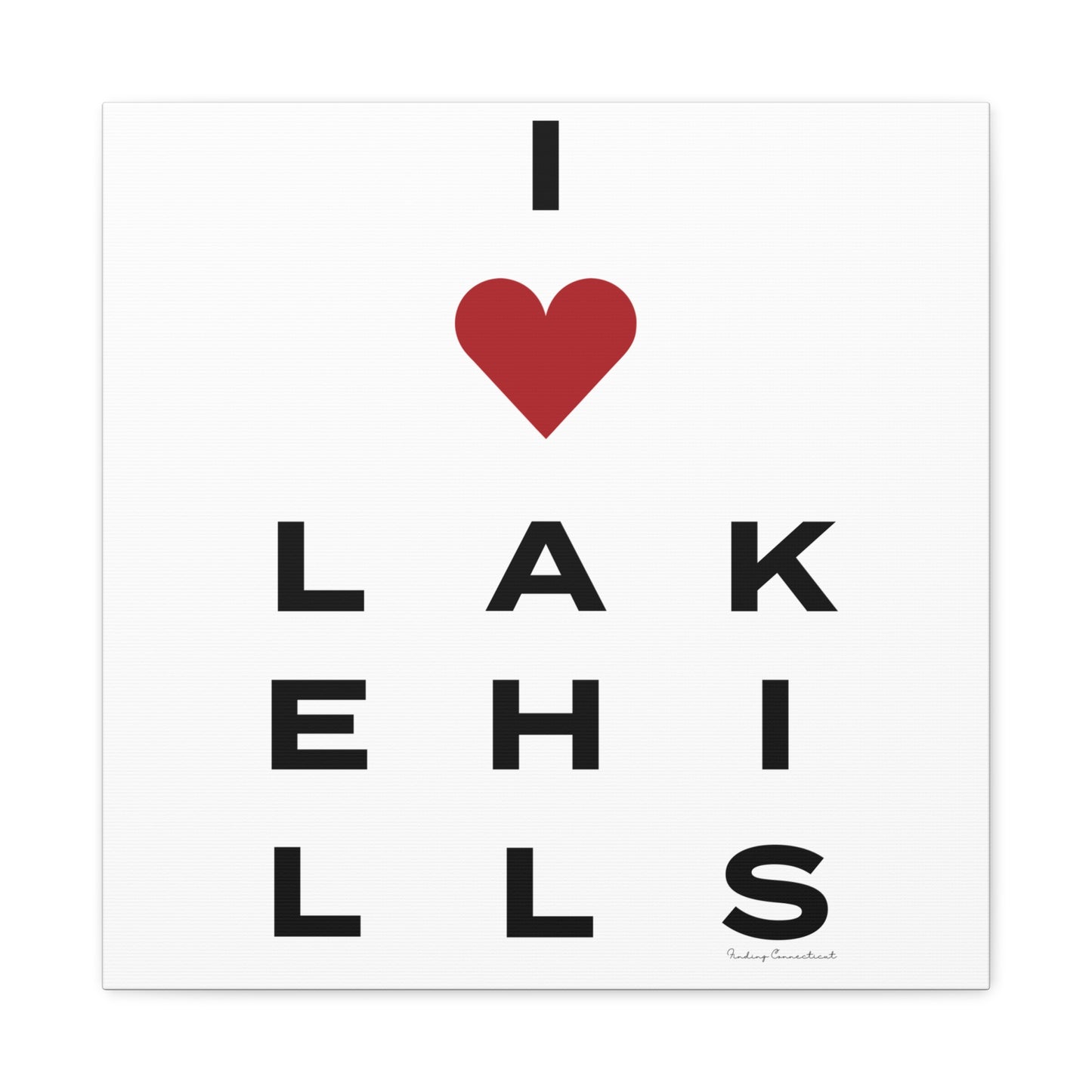 Lake Hills Vision Matte Canvas, Stretched, 1.25"