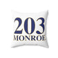 203 Monroe Spun Polyester Square Pillow