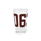 06359 North Stonington Connecticut Zip Code Pint Glass, 16oz