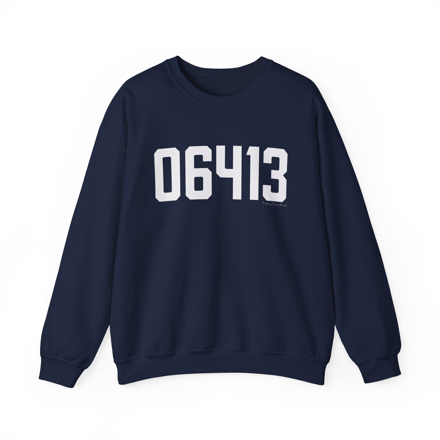 06413 Clinton CT Zip Code Unisex Heavy Blend™ Crewneck Sweatshirt