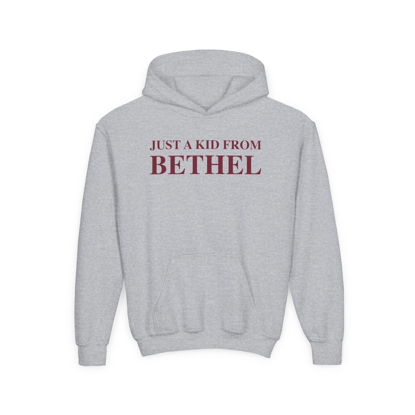 Just a kid from Bethel Youth Heavy Blend Hooded Sweatshirt