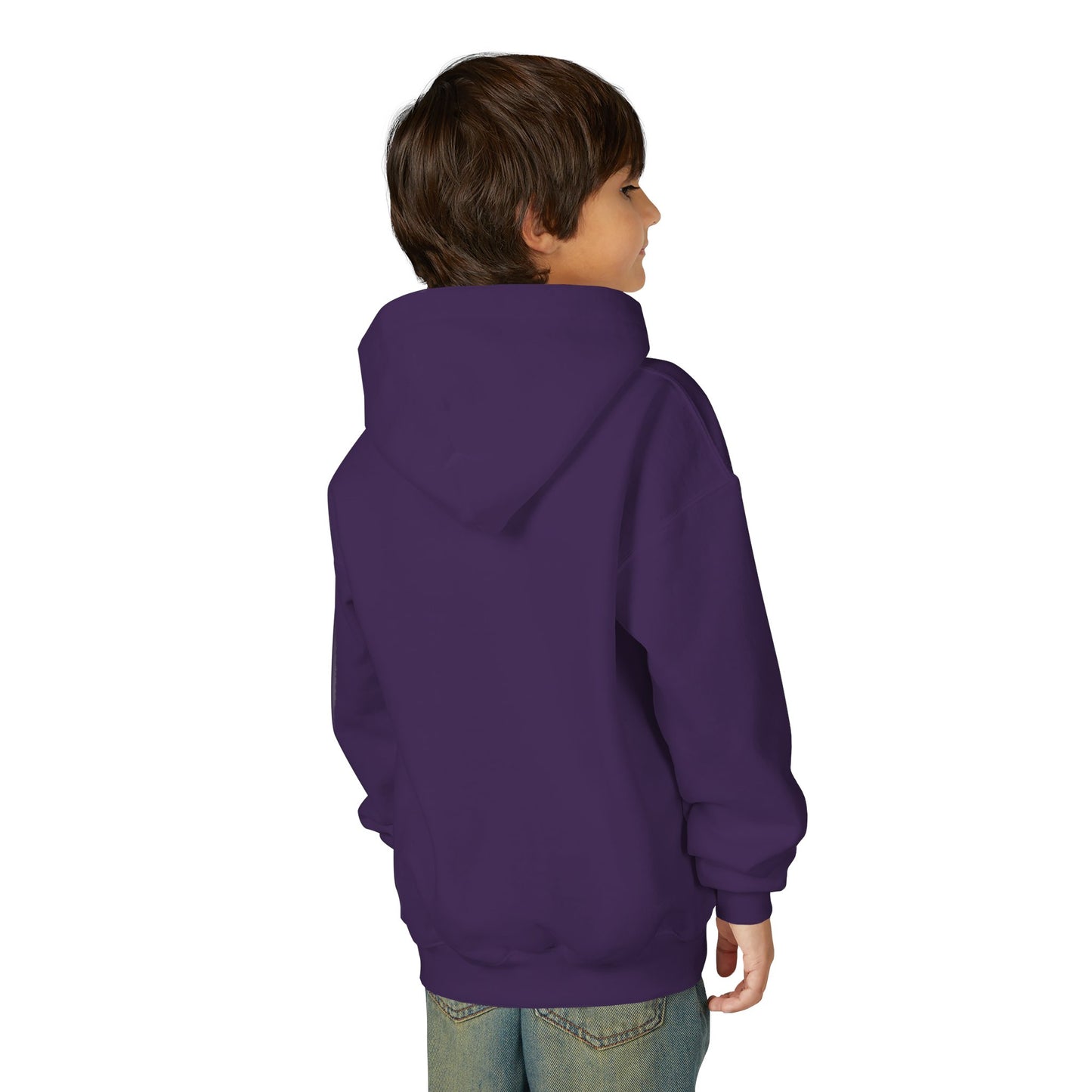 Just a kid from Saugatuck Youth Heavy Blend Hooded Sweatshirt
