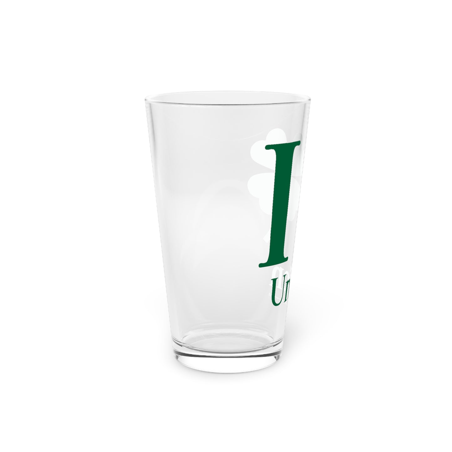 I Clover Union Pint Glass, 16oz