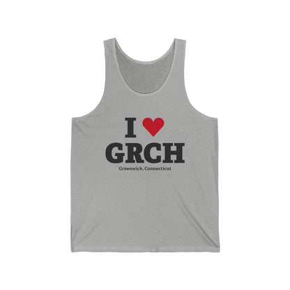 I Heart GRCH Unisex Jersey Tank Top