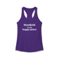 Stratfield Is My Happy Place Women's Ideal Racerback Tank
