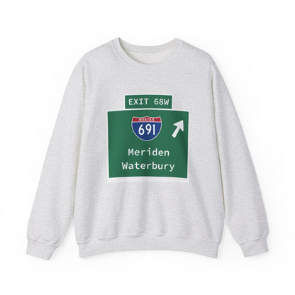 Vintage WCP Exit 68W Unisex Heavy Blend™ Crewneck Sweatshirt
