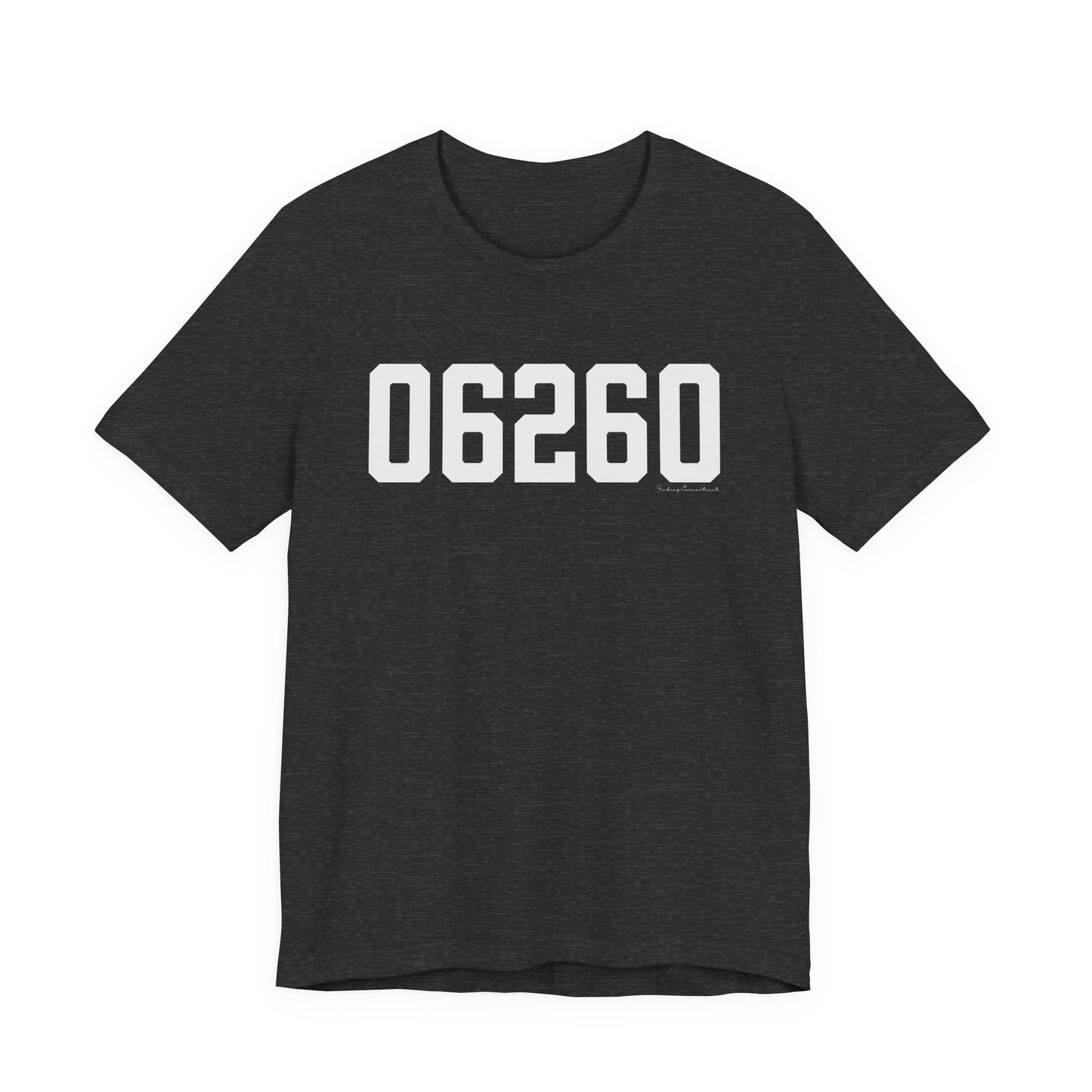 06260 Putnam CT Zip Code Unisex Jersey Short Sleeve T-Shirt