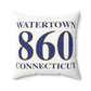 Watertown 860 Connecticut Polyester Square Pillow
