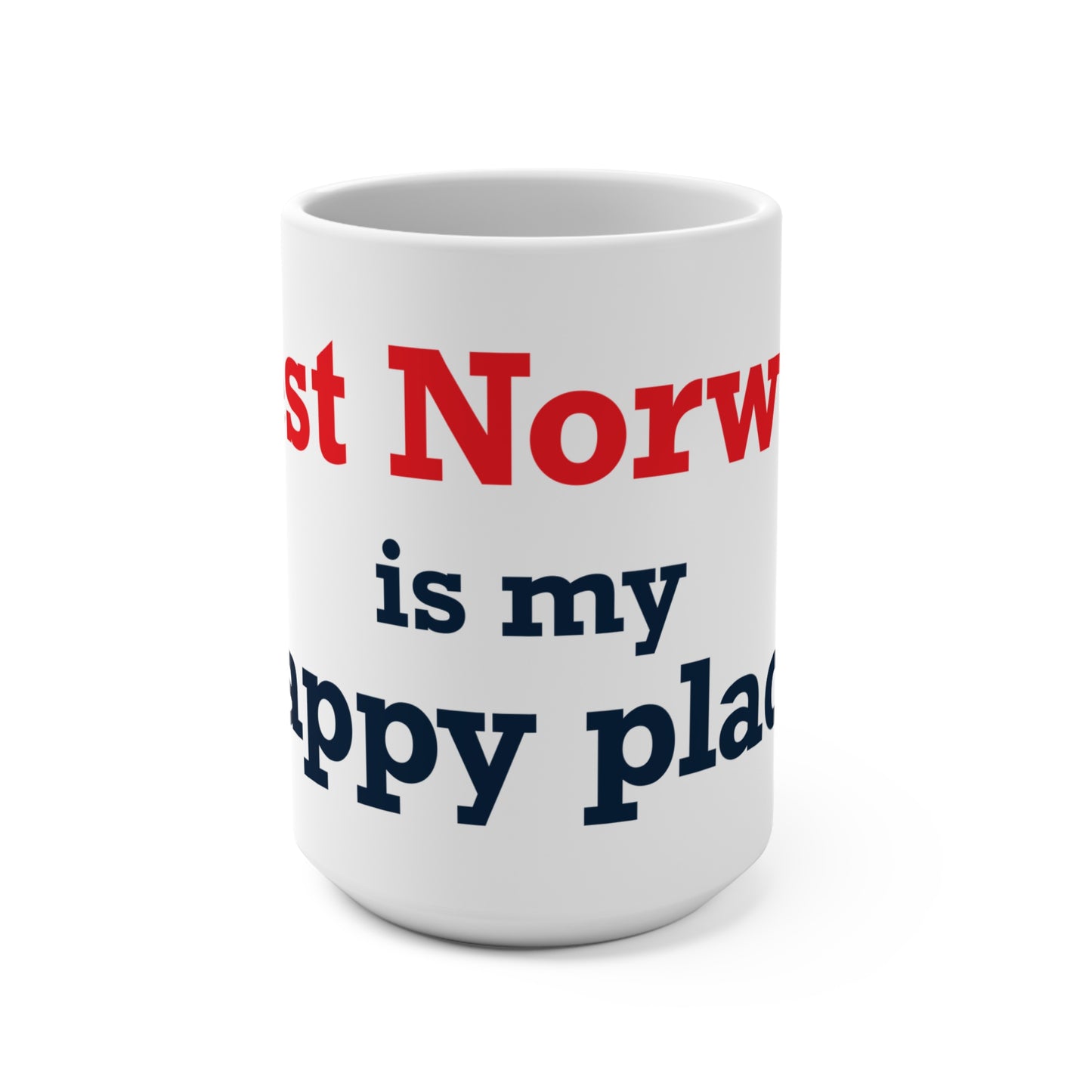 West Norwalk is My Happy Place Mug 15oz