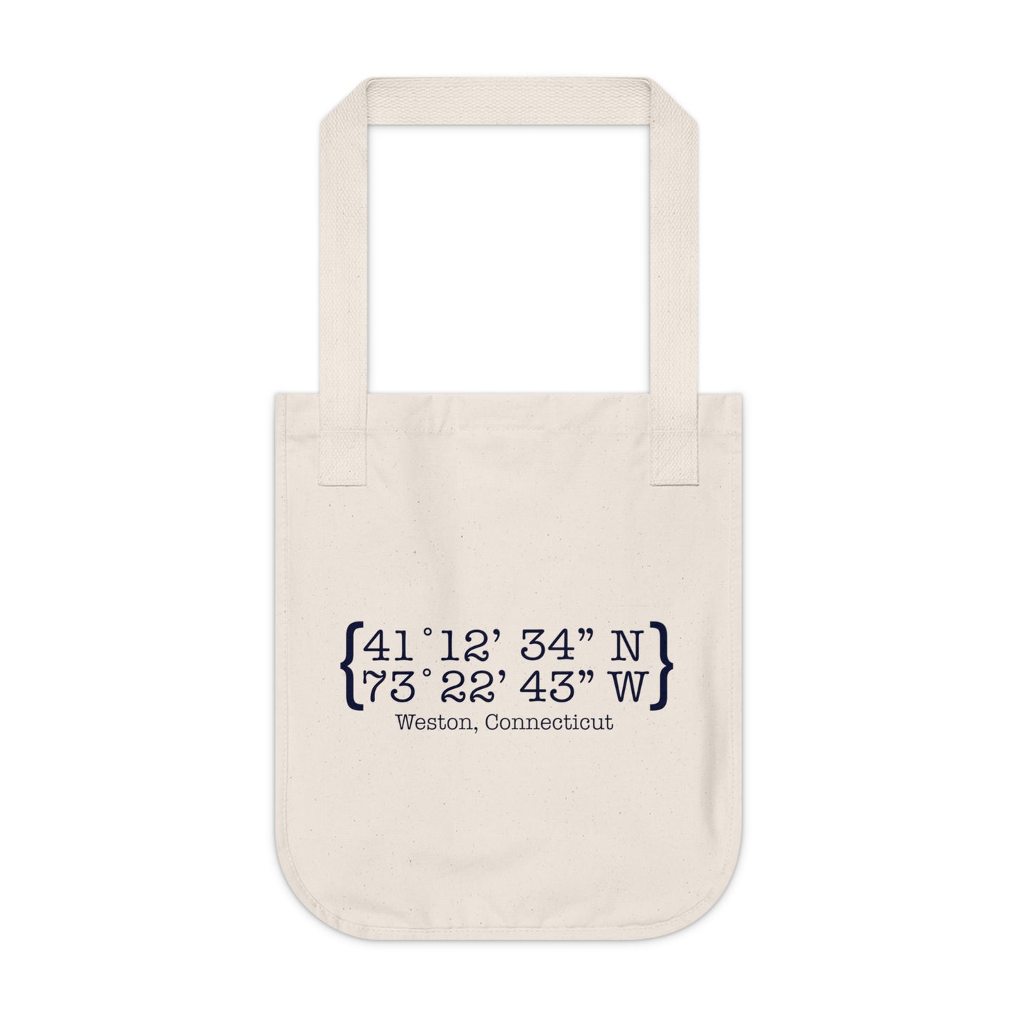 Weston Coordinates Organic Canvas Tote Bag
