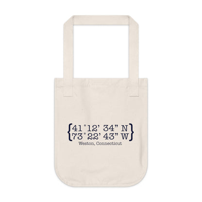 Weston Coordinates Organic Canvas Tote Bag