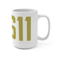 06611 Trumbull Connecticut Zip Code Mug 15oz