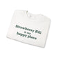 Strawberry Hill is my happy place Unisex Heavy Blend™ Crewneck Sweatshirt