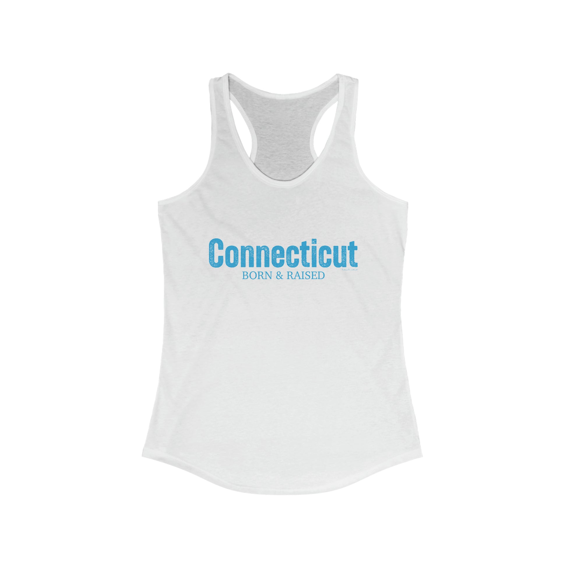 Connecticut Born and raised tank top shirt 