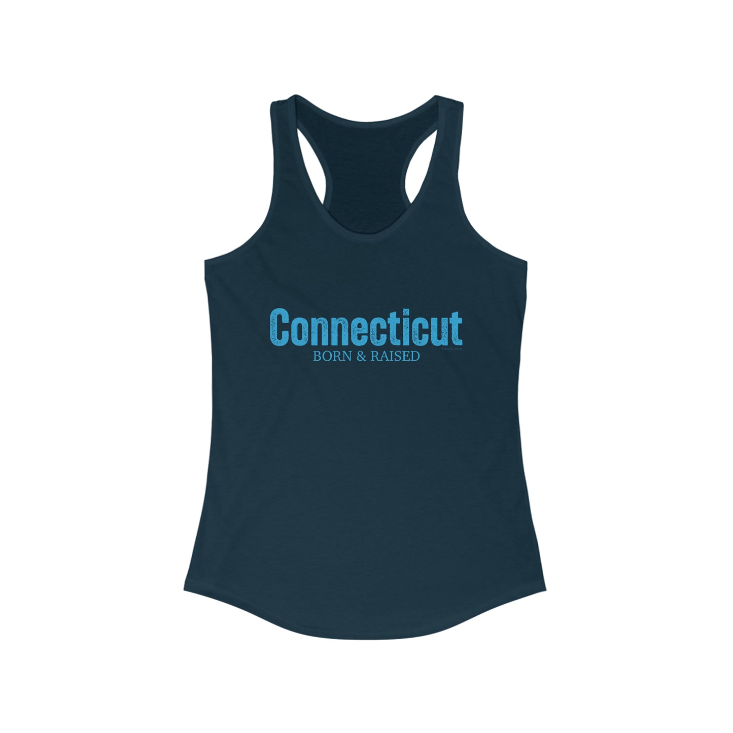 Connecticut born and raised tank top shirt 