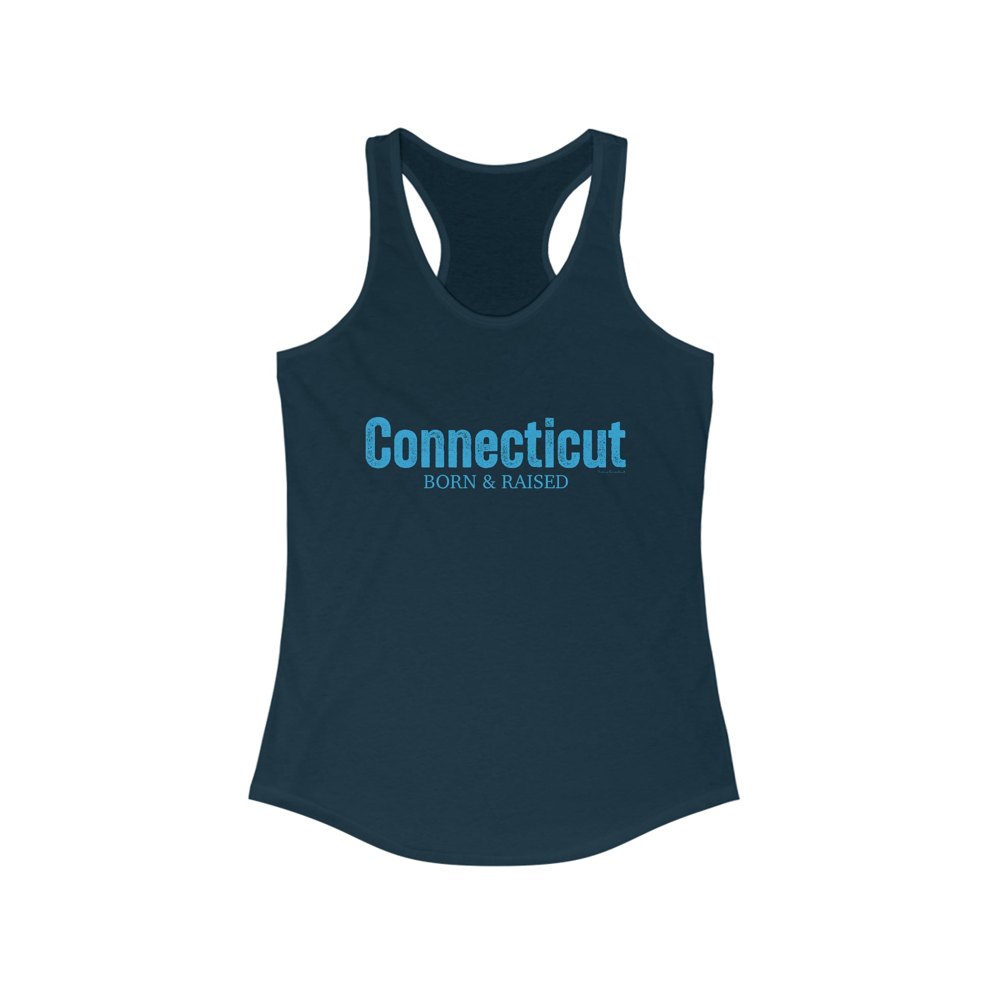 Connecticut born and raised tank top shirt 