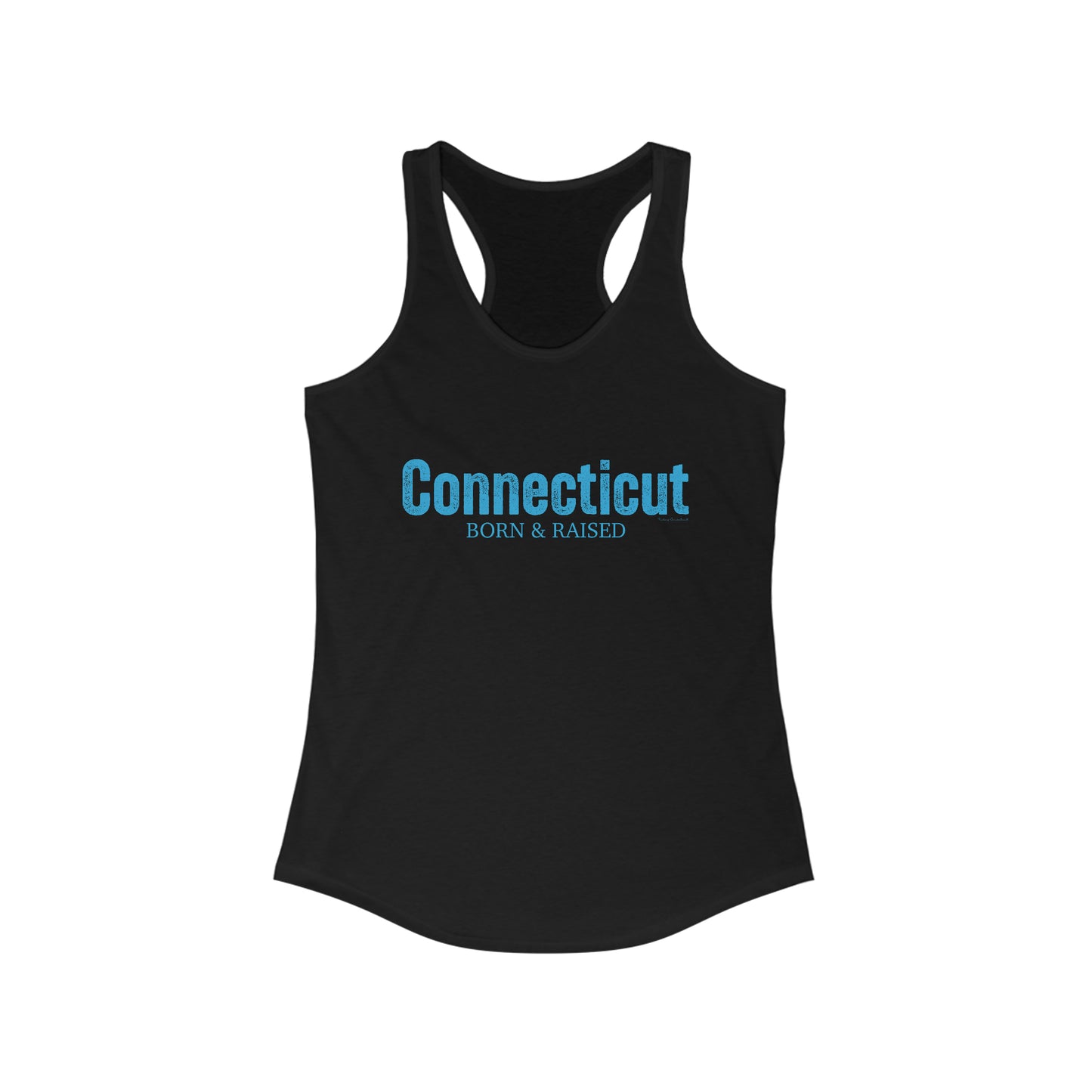 Connecticut born and raised tank top shirt 