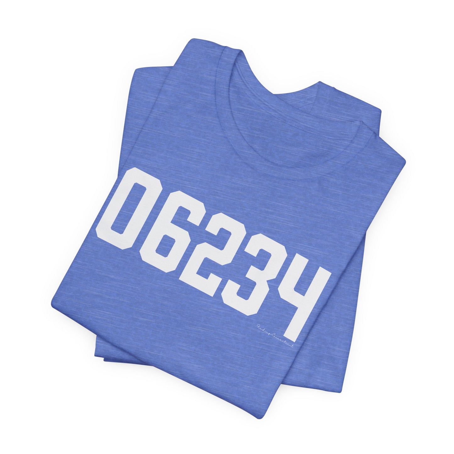 06234 Brooklyn CT Zip Code Unisex Jersey Short Sleeve T-Shirt