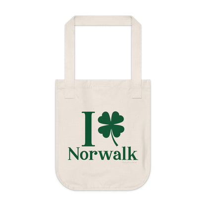 I Clover Norwalk Organic Canvas Tote Bag