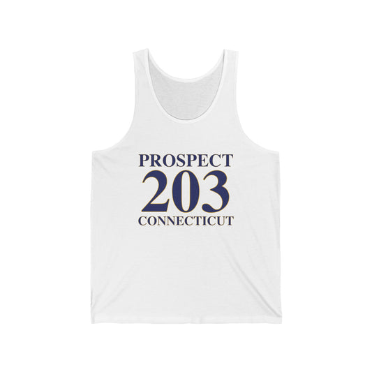 Prospect 203 Connecticut Unisex Jersey Tank Top