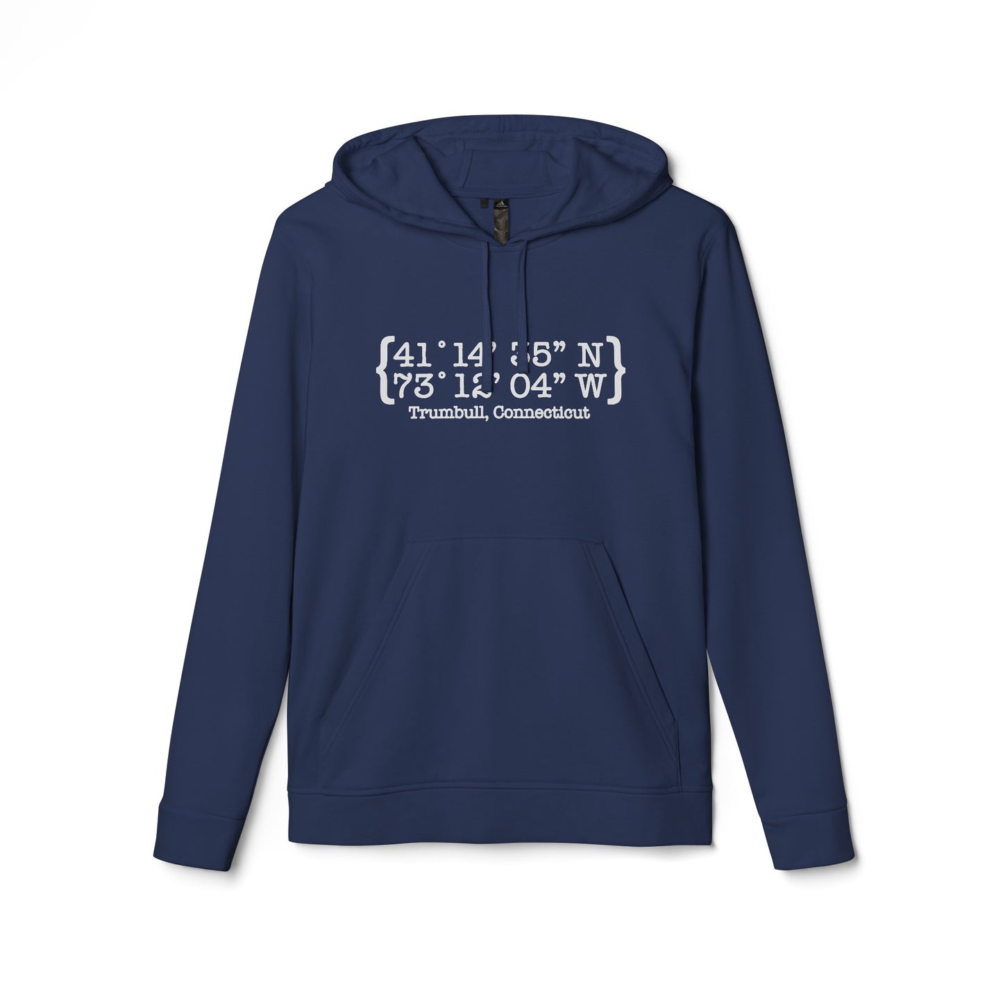 Trumbull Coordinates adidas® Unisex Fleece Hoodie