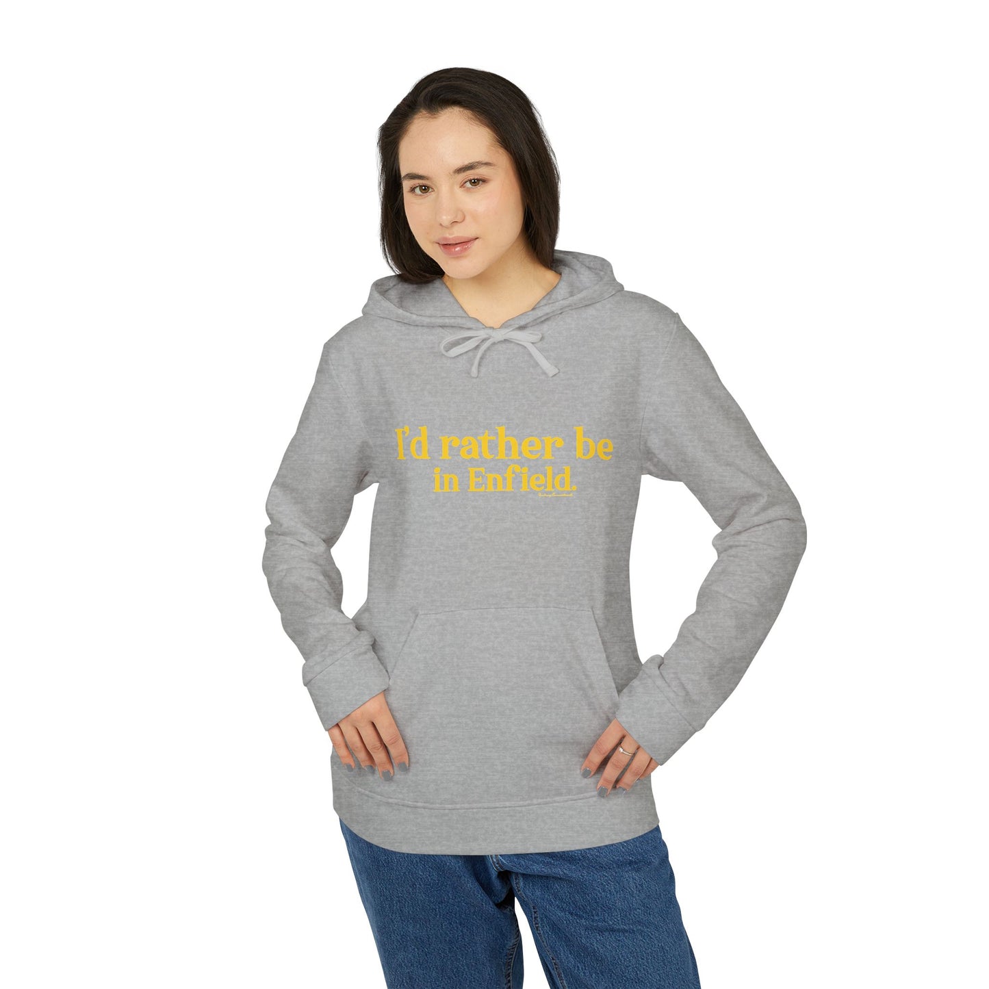 I'd rather be in Enfield.  adidas Unisex Fleece Hoodie