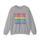 Portland Connecticut Pride Unisex Heavy Blend™ Crewneck Sweatshirt