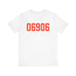 06906 Stamford Connecticut Zip Code Unisex Jersey Short Sleeve T-Shirt