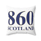 860 Scotland Spun Polyester Square Pillow