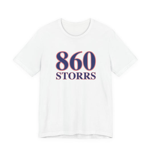 860 Storrs Red, White & Blue Unisex Jersey Short Sleeve T-Shirts