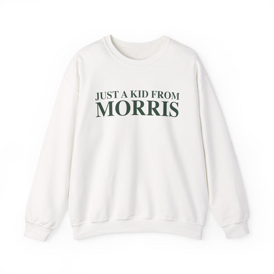 Just a kid from Morris Unisex Heavy Blend™ Crewneck Sweatshirt