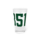 06351 Griswold Connecticut Zip Code  Pint Glass, 16oz