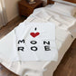Monroe Vision Velveteen Plush Blanket