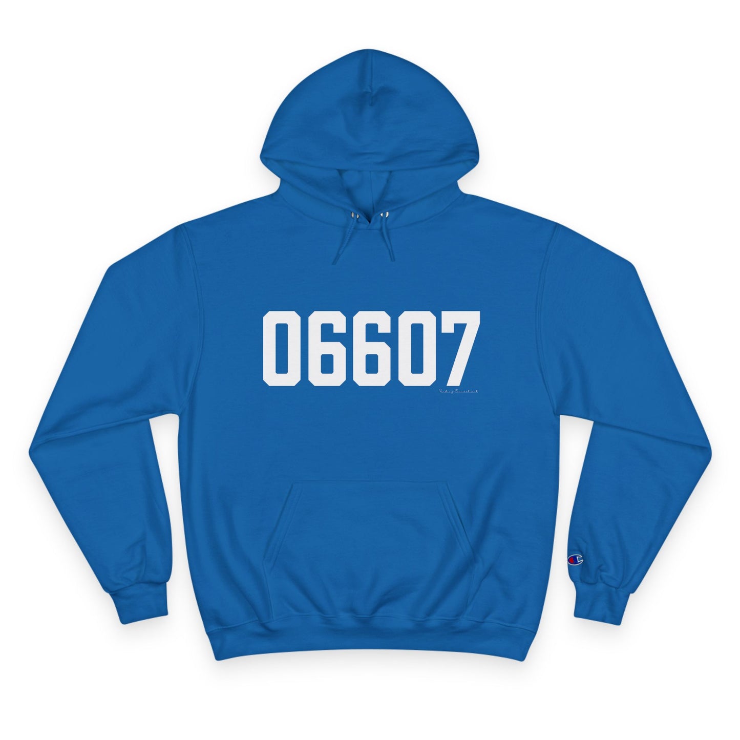 06607 Bridgeport CT Zip Code Champion Hoodie Sweatshirt